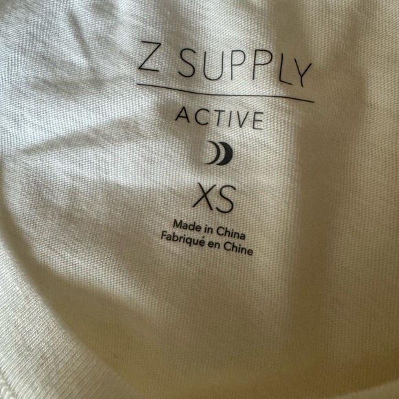 Z supply GYM AND JUICE CROP TOP SHIRT XS BRAND NEW - Picture 6 of 6